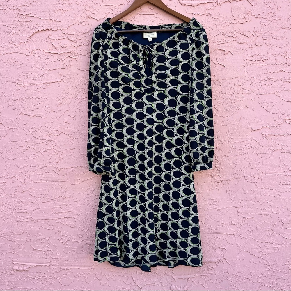 Anthropologie Moulinette Soeurs Print Dress Womens Size 8 Flaw